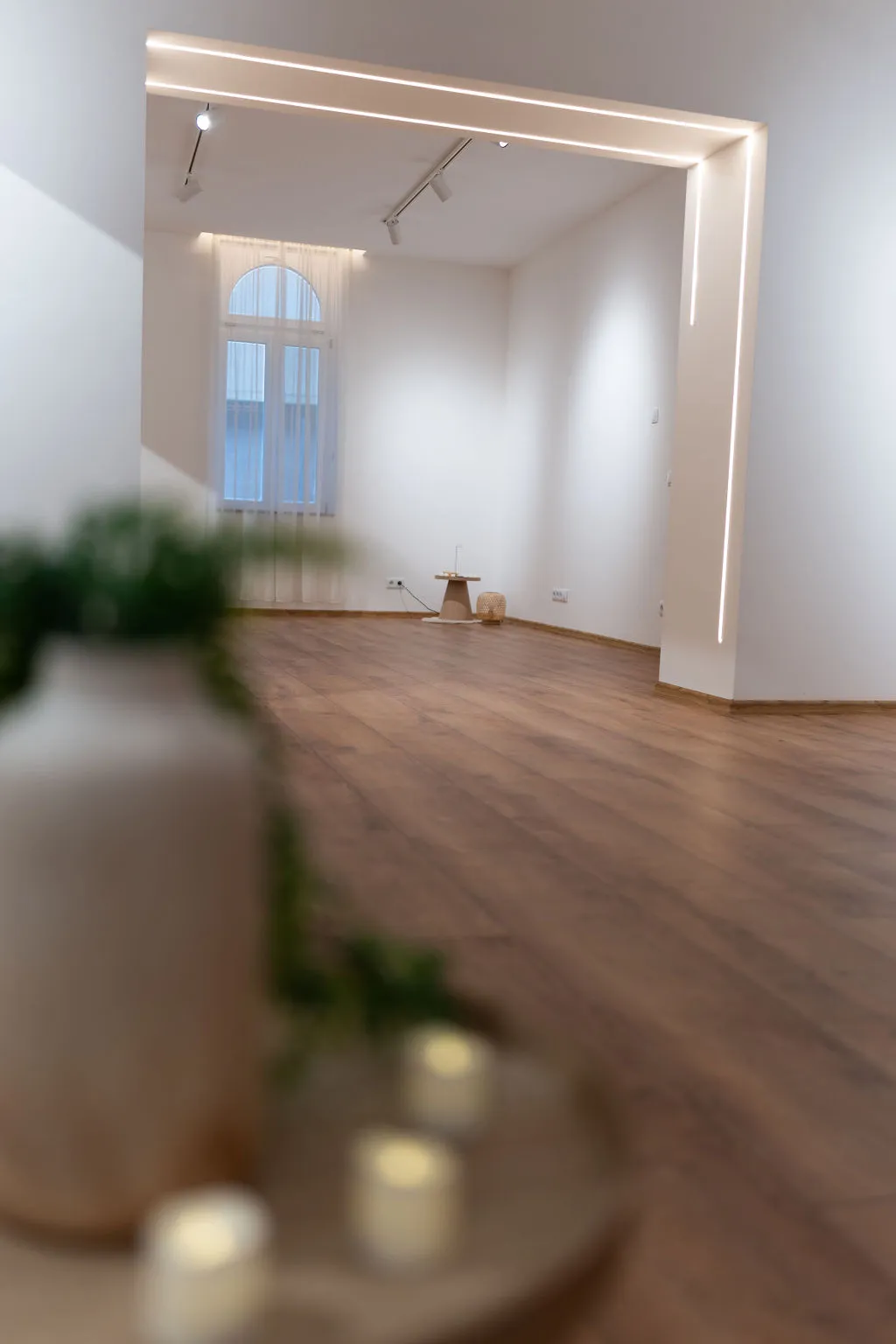 A New Life Pilates stúdió világos belső tere